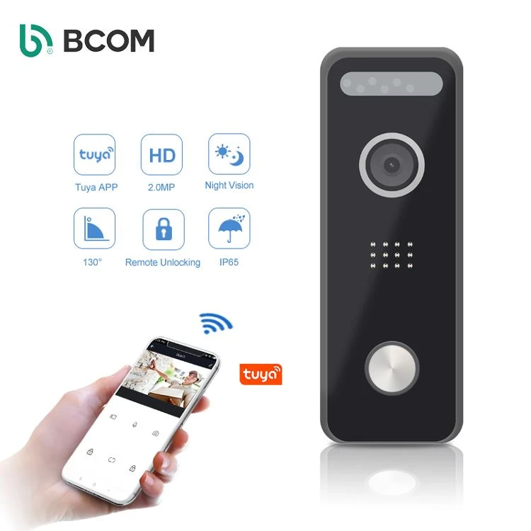 Sonnette vidéo autonome Bcomtech