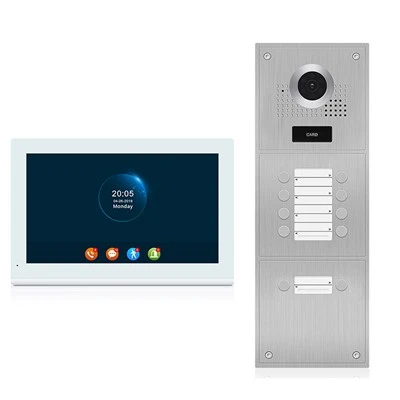 Interphone vidéo Wifi à 4 fils avec stockage 128G